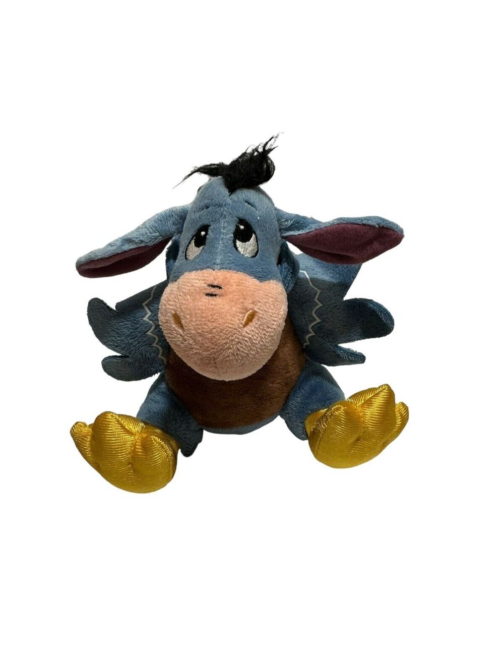 The Disney Store Winnie The Pooh Eeyore Bird Turkey Bean Bag Stuffed Plush 6”